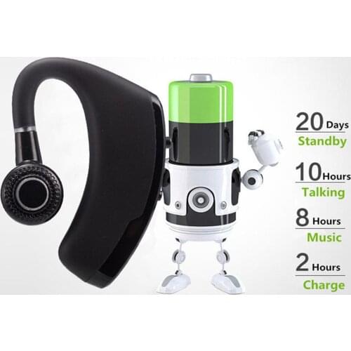 V9 Bluetooth Headset V4.0 with Microphone for Cell Phone Business Office PC