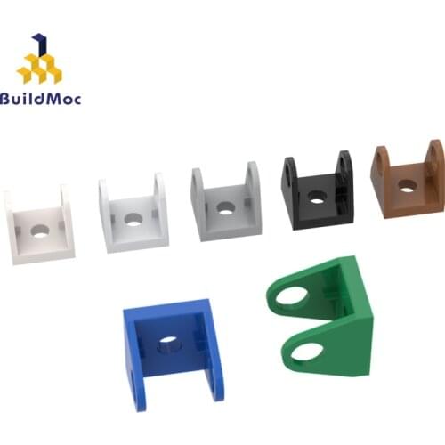 BuildMOC Compatible Assembles Particles 2584 2x2 roller stand Building Blocks Parts DIY electric Educational gift Toys