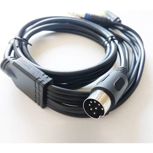 Component Composite RGB/RGBS Cable 16 bit Cord For SEGA MD1 Console Accessories