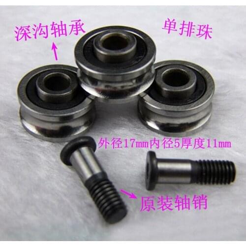 Computer Embroidery Machine Parts Linear Guide Rail Bearing Single Row Outside Diameter 17mm Inner Diameter 5 Thickness 11mm