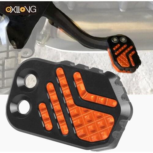 Motorcycle accessories Foot Brake Lever Pedal Enlarge Extension Rear Brake Peg Pad Extender For 390 Adventure 2019 2020 2021