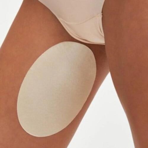 1 Pair Joylife Sweat Thigh Tapes Unisex Disposable Spandex Invisible Body Anti-friction Pads Patches For Outdoor Protection 2021