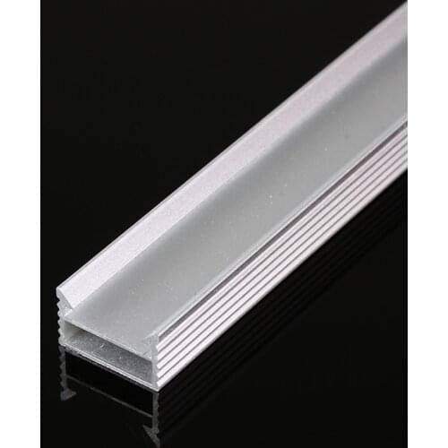 10~30PCS 1M U aluminium profile Style 100cm Aluminium Channel Holder for LED Strip Light Bar Under Cabinet Lamp Kitchen