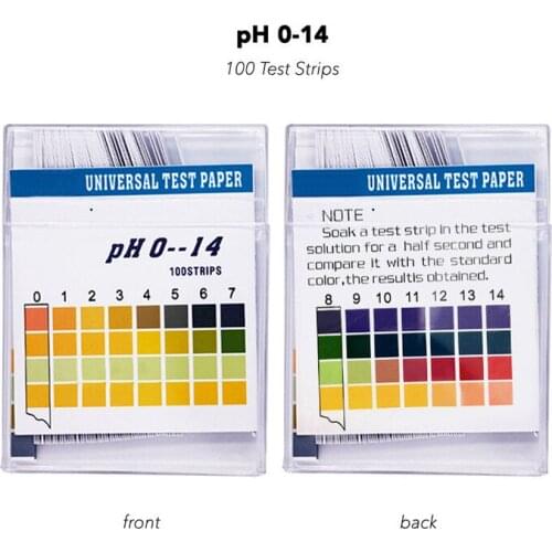 100Pcs Ph Test Strips ph 4.5-9.0 Alkaline Acid Urine Saliva Litmus Paper Sticks GQ