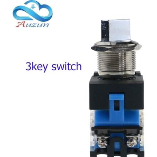 22 mm 3 metal switch knob switch waterproof rust large current 10. A high power LA160-22A9-11X3