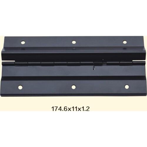 Freeshipping 174.6*11*1.2mm Iron Metal Hinge Sewing Machine Folding Table Furniture Flip Tray Hinges Big Door Hinges