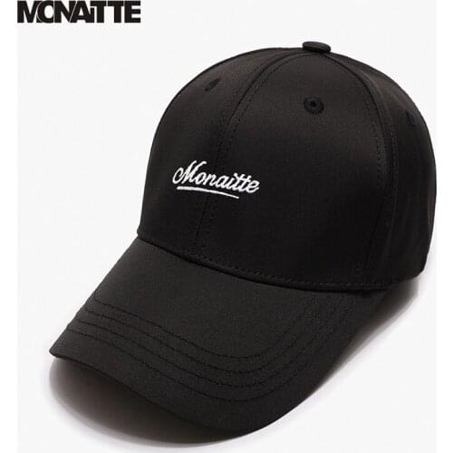 Monaitte Outdoor Sport Baseball Cap Spring And Summer Fashion Letters Embroidered Adjustable Men Women Caps Fashion Hip Hop Hat