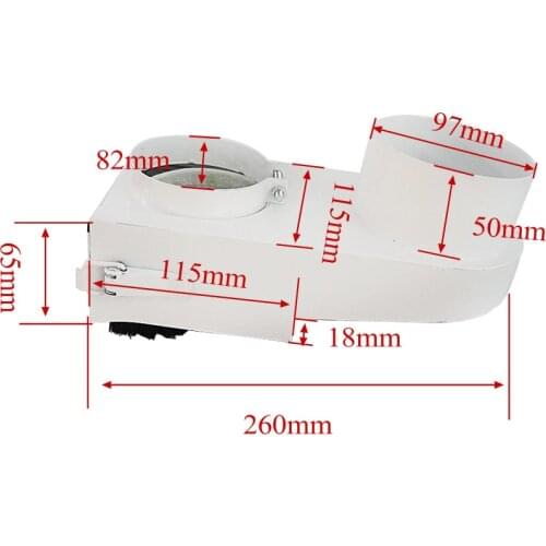 Woodworking cnc machine suction hood Spindle Motor dust cover engraving machine accessories dust guard for spindle