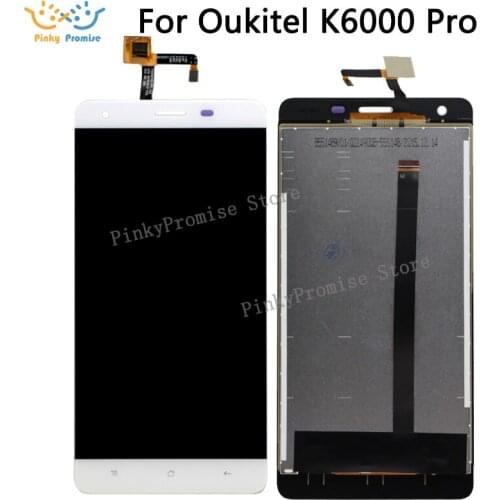 For Oukitel K6000 Pro LCD in Mobile phone LCD Display+Touch Screen Digitizer Assembly lcds +Tools 5.5" 1920x1080P stock