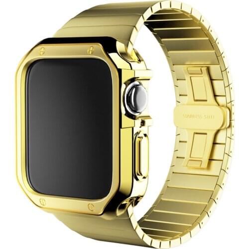 New TPU Case For Apple Watch SE 6 5 4 3 2 Plating Protective Bumper Shell Cover For Iwatch 44mm 40mm 42mm 38mm Accessories