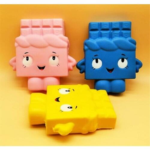 4 Colors Squishy Rebound Simulation Avocado Chocolate Man Decompression Toy Magical Rebound Fruit Toys For Children And Adults