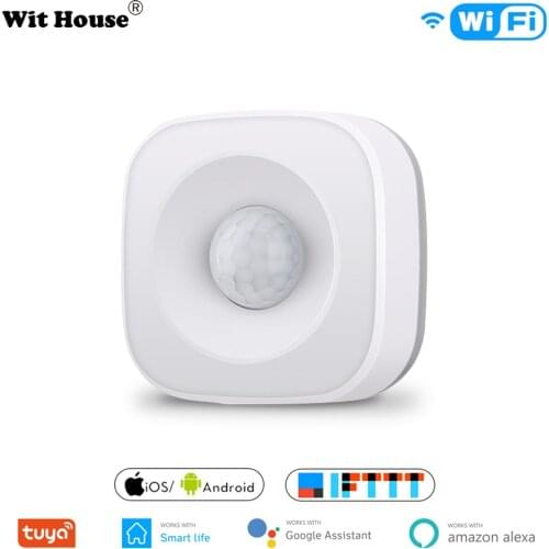 Tuya WiFi PIR Motion Sensor Detector WIFI Movement Sensor Smart Life APP Wireless Home Security System