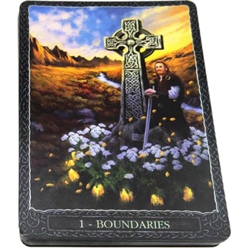 Earth Wisdom Oracle Cards Full English 32 Cards Deck Tarot Mysterious Divination Family Party Board Game Dropship