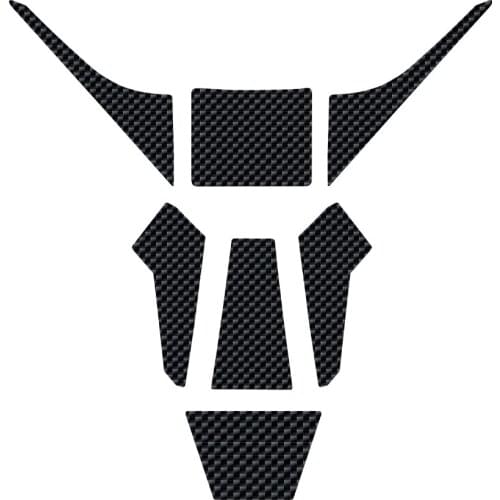 Kodaskin Carbon Fiber Motorcycle Sticker Tank Cap Pad Motor Decal Decoration Sticker Accessories For Honda ADV150 adv 150