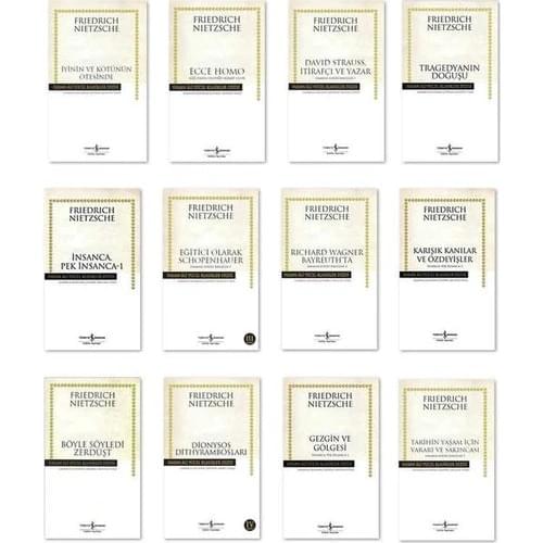 Hasan Ali Yücel Friedrich Wilhelm Nietzsche Set 12 Book-Hasan Ali Yücel Turkish Normal Size Paperback