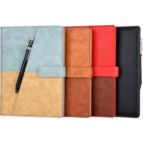 Leather Smart Reusable Erasable Notebook Microwave Wave Cloud Erase Notepad Note Pad Lined With Pen