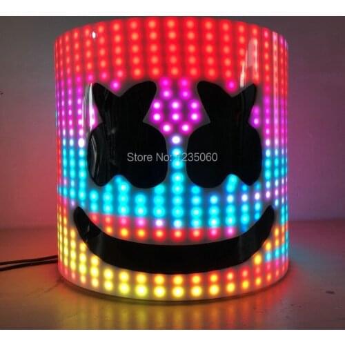New year decorations party led helmet for nightclub stage performance led show Outside christmas lights