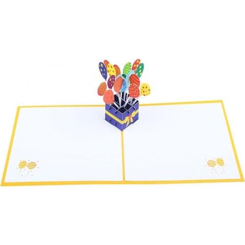 60% Hot Sale 1pc 3D Pop Up Greeting Cards Envelope Laser Cut Post Card Birthday Christmas Valentines Day Party Wedding Decor