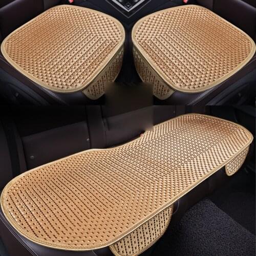 Summer Car Seat Cushion Breathable Car Cooling Seat Cover Pad Cushion Air Ventilation Mesh Mat Cushion Pad