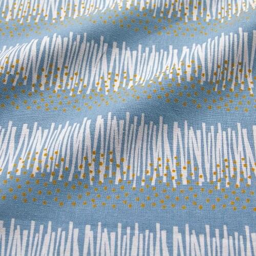 Half-Meter Japanese Linen Fabric Fabric Kokka Tayutou Grassland C