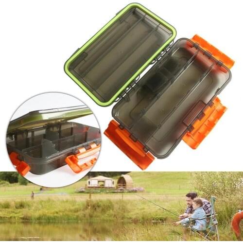Portable High Quality Large Capacity Outdoor Fishing Tool Storage Box 2 Colors Bait Box Wear-Resistant Container