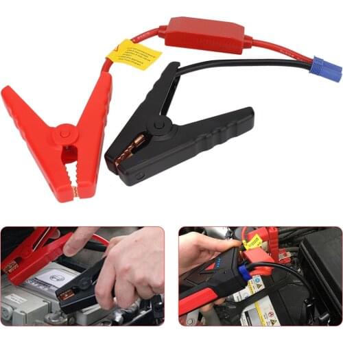 Starting Device 12V With EC5 Plug Connector Emergency Battery Jump Cable Clamps For Car Trucks Jump Starter Alligator Clip