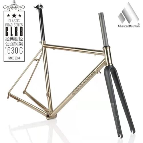REBORN koozer AM CLR6200 Reynolds 4130 Steel Road Frome Carbonfiber Front Retro Road Frame 1650g 45cm 47cm 49cm 51cm 53cm