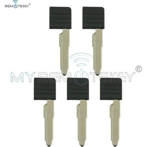 Remtekey 5pcs For Mazda 5 6 CX7 CX9 smart emergency key blade MZD24 uncut spare key blade