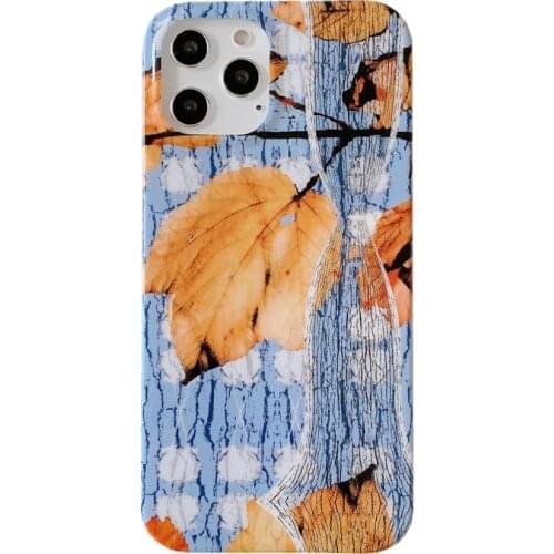 Retro literature and art Maple Leaf Design for iphone 7 8 plus 11 12 pro mini ProMAX XR XS All round protection of phone case