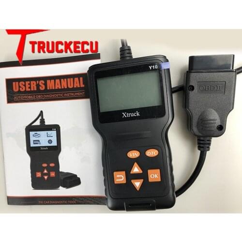 XTRUCK Y10 OBD2 Fault Code Reader ODB2 Car Diagnostic Tool pk LAUNCH X431 CR3001 OBD2 Scanner Creader 3001 code read PK ELM327