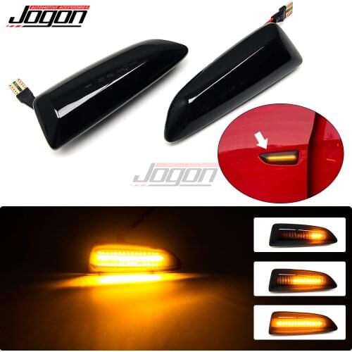 Dynamic LED Turn Signal Light Side Marker Blinker Lamp For Opel For Vauxhall Astra J K Crossland X Grandland Insignia B Zafira C