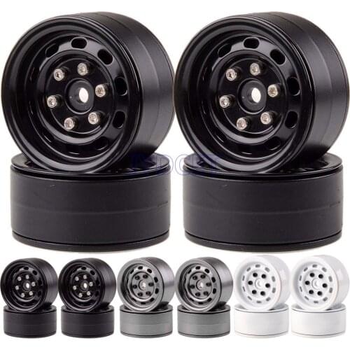 1.9inch Aluminum Beadlock Wheel Rims 1067 RC 1/10 Rock Crawler SCX10 TRX-4 D90 TRX-4 Tamiya CC01 MST jimny TF2