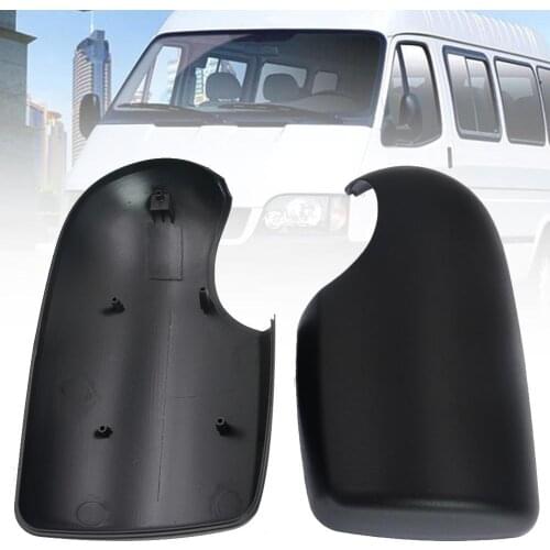1 Pair Car Vehicle Plastic Rearview Mirror Covers for Ford Transit MK6 MK7 00-14 Replacement Car Parts Rearview Mirror Covers