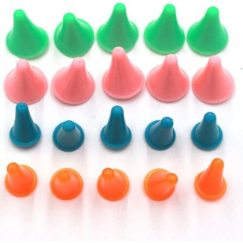 100pcs/set Knitting Needle Point Protectors Sewing Needles Point Cap Crochet Hook Needles Cover Knitting Accessories Sewing Tool