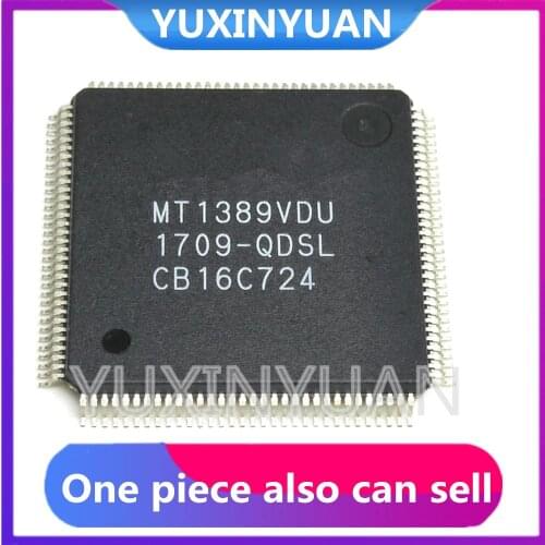 2pcs/lot MT1389 MT1389DE-JDAL MT1389DE QFP Chipset LCD CHIP IC IN STOCK cytX_