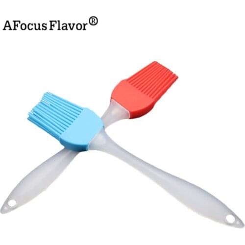 2 Pcs Silicone Cake Brush Barbecue butter brush Liquid Oil Butter Bread Pastry Brush Baking Tools Sauce Kitchen Cooking Tools