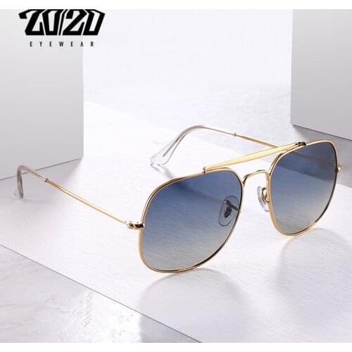20/20 Brand New Vintage Men Sunglasses Unisex Polarized Square Eyewear Sun Glasses for Women Oculos 17009