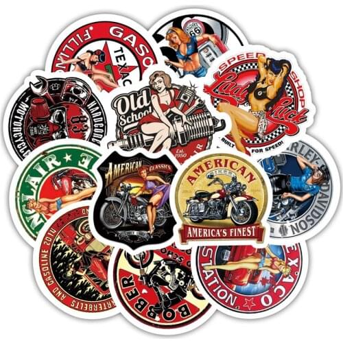 30Pcs/set Sexy Beauty Girls Stickers for Laptop Car Scrapbooking Phone Motorcycle Luggage Decal Toys for Children PVC Gift