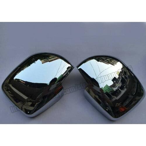 For Toyota Land Cruiser Lexus LX470 1998~2007 2pcs ABS chrome plating Rear view Mirror Cover Trim