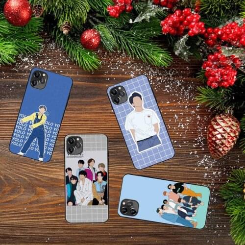Idol Group BT Phone Case For iPhone SE2 11 Pro XS MAX XS XR 8 7 6 Plus 5 5S SE Case
