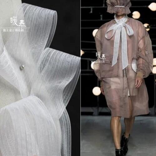 Lace Trim Ribbon White Stripe Perspective DIY Gift Box Cake Bows Party Decor Collar Dress Fabric For Sewing Designer Accessories