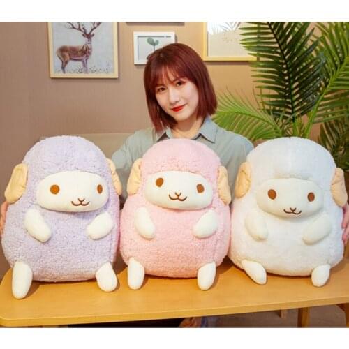 Lovely Dreamful Angel Sheep Plush Toys Stuffed Animal Lamb Doll Soft Pillow Baby Kids Girls Kawaii Birthday Gift Room Decoration