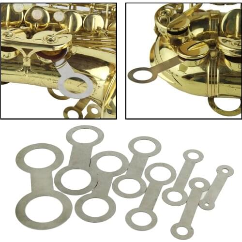 8pcs Woodwind Saxophone Repair Tool for ALto Soprano Tenor Saxophone Replace Flat Pressure Pad Leveling Tool