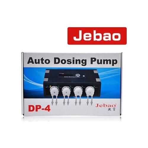 Auto Dosing Pump JEBAO DP-4 for coral reef aquarium 4 pump head For Marine Aqua 110-240V, 50/60Hz
