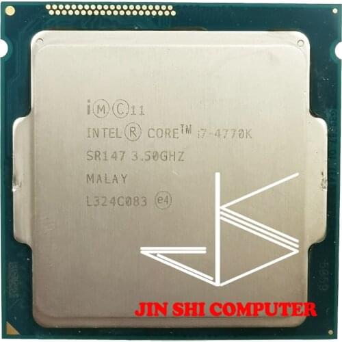 Intel Core i7-4770K i7 4770K i7 4770 K 3.5 GHz Quad-Core Eight-Thread CPU Processor 84W LGA 1150