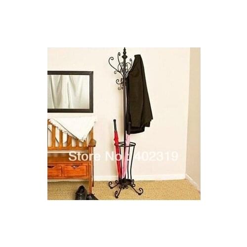 Professional selling umbrella stand/rack,wrought iron,metal coat rack,clothes stand,for umbrella storage,free shipping by Ems