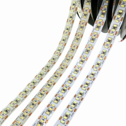 [Seven Neon]Free shipping HQ LED Strip 3014 204 LED/meter DC12V Waterproof White/Warm White Super Bright Flexible LED Light