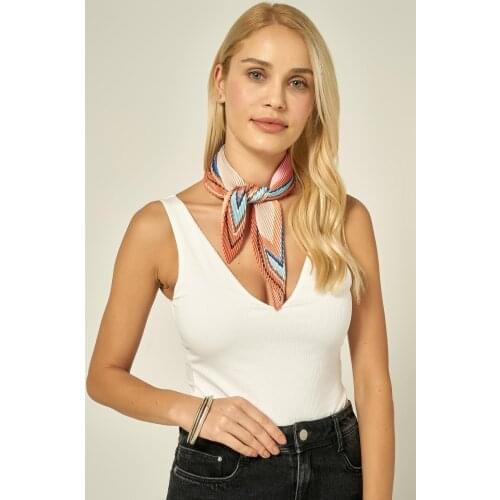 Piliseli Orange Women 'S Quality Scarf Multi-Color Fashion Design Accessories Hair and Neck Accessory