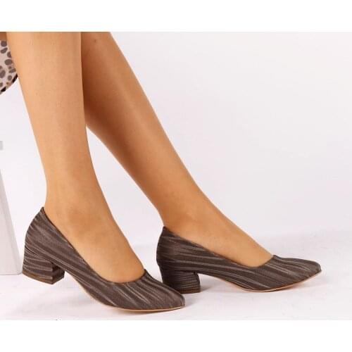 Nancy Smoked Wedding Shoes Women Pumps 2021 New Bride Plus Size 43 Women Pointed Toe Women Pumps Women Shoes