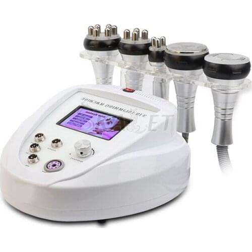 Ultrasonic Liposuction 40K Cavitation Body Slimming Machine Vacuum Multipolar RF Beauty Device for Face and Body